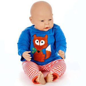 日本人顔のリアルな赤ちゃん人形