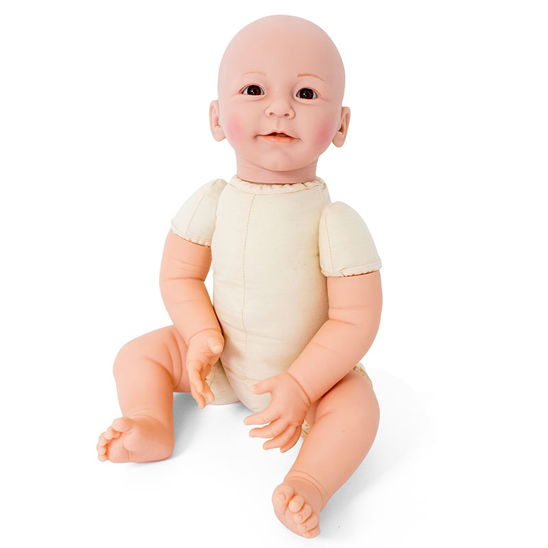 自然な股関節の動きでオムツ替え指導や展示モデルにも最適の赤ちゃん